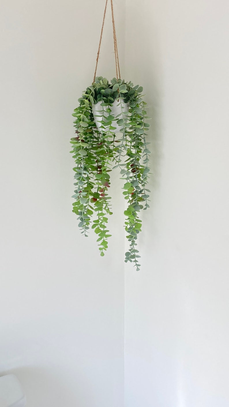 New Artificial Trailing EucalyptusHouse PlantFaux Trailing Etsy