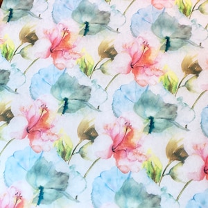 Fogli di carta velina floreale su bianco, carta velina di lusso, perfetta per compleanni, Pasqua, festa della mamma, eventi, celebrazioni e confezioni regalo