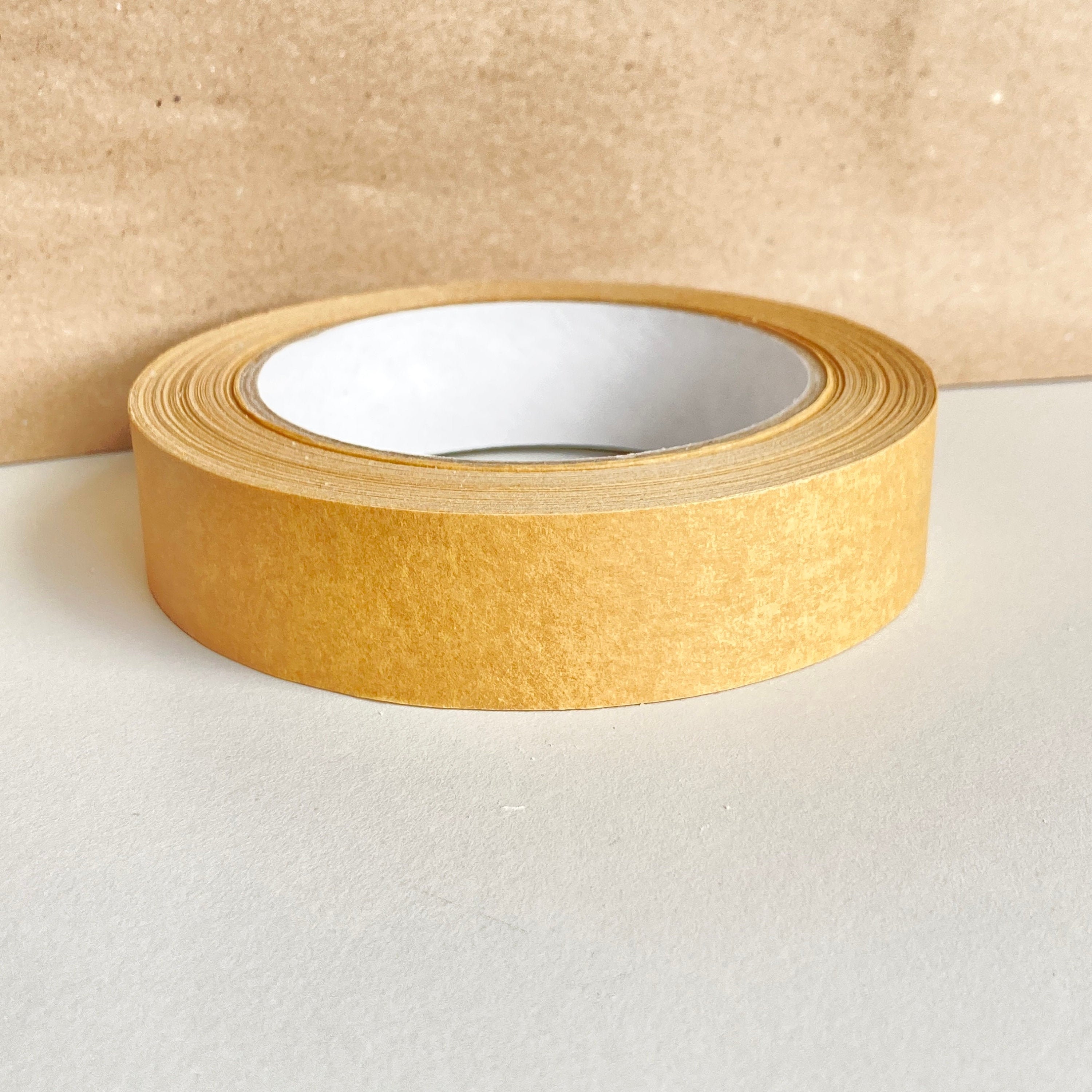 25mm Eco Friendly Kraft Paper Adhesive Tape Eco Friendly Tape Etsy