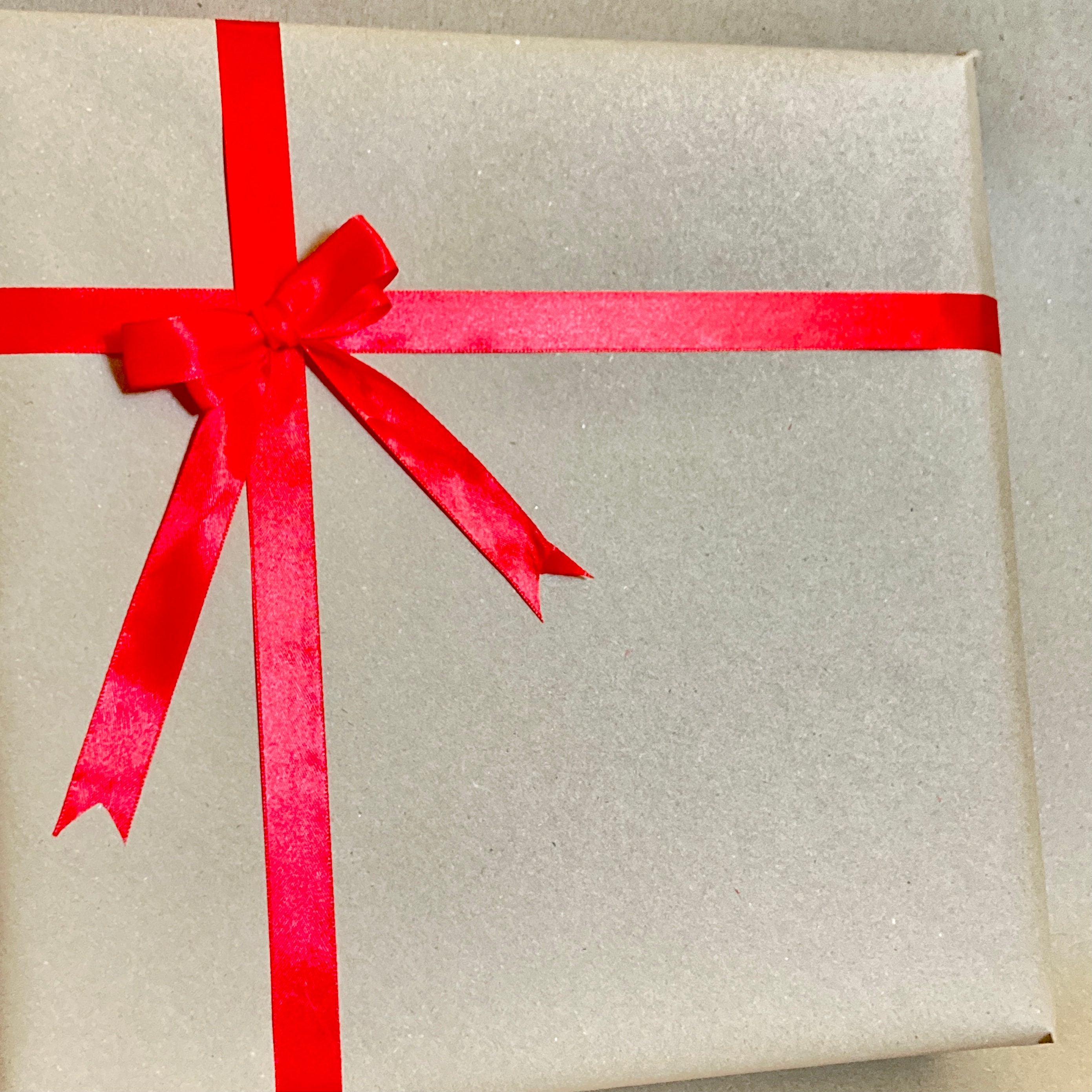 Kraft Wrapping Paper Red Ribbon Strong Brown Kraft Wrapping Etsy