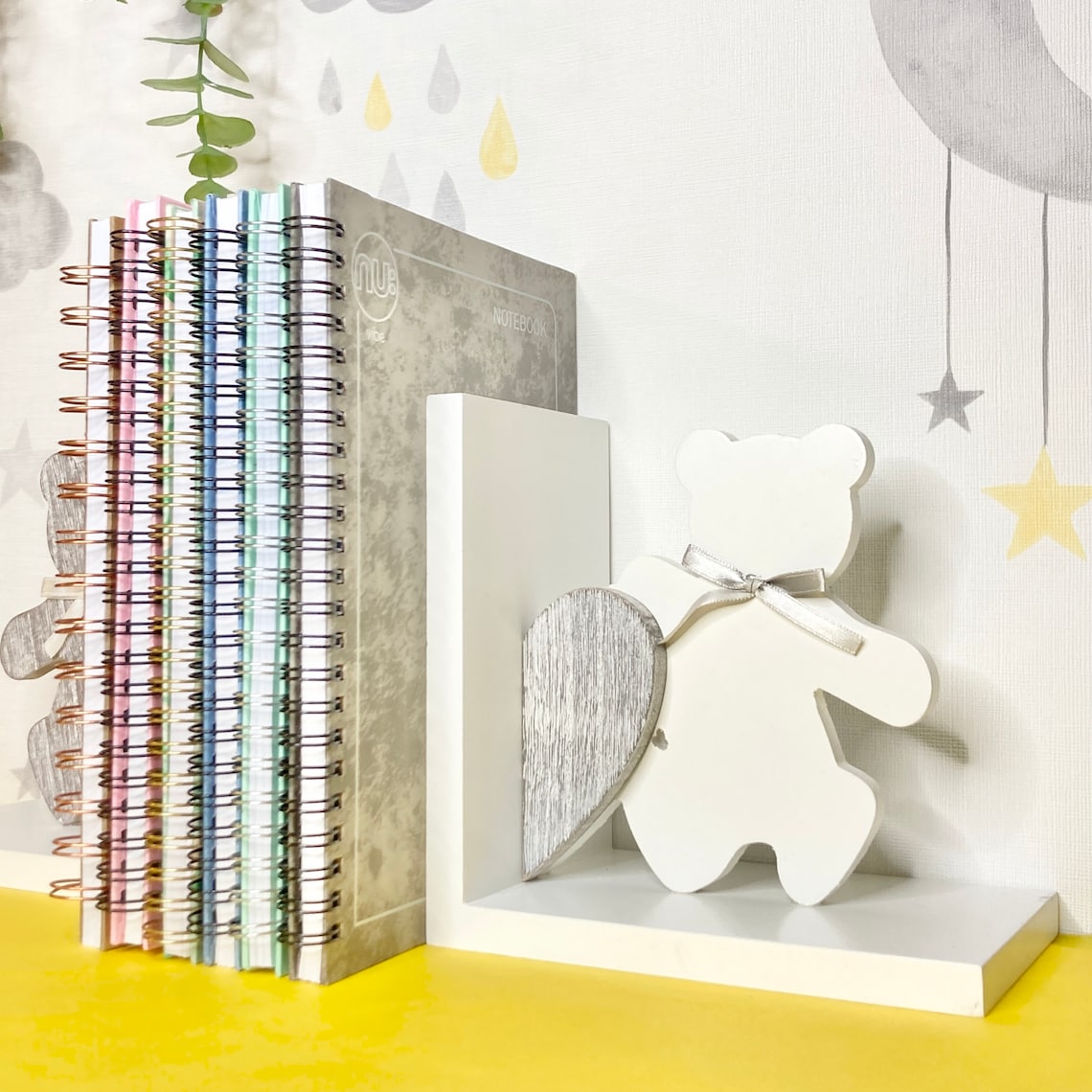 Baby Children's Nursery BookendsChildren Baby Bedroom Etsy