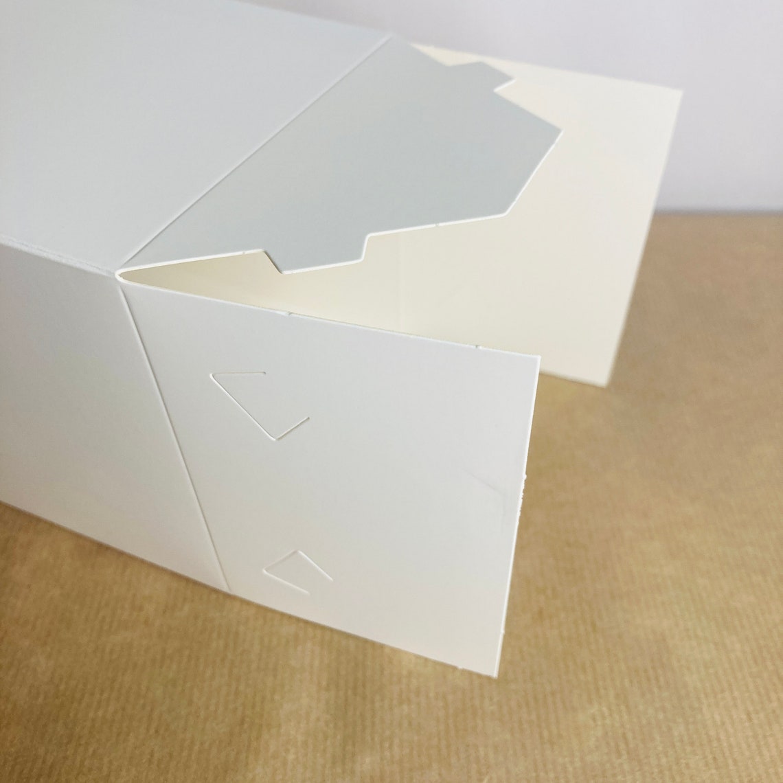 White 10x10x10 Box Kraft Paper Candle Gift Box 10cm Etsy Australia