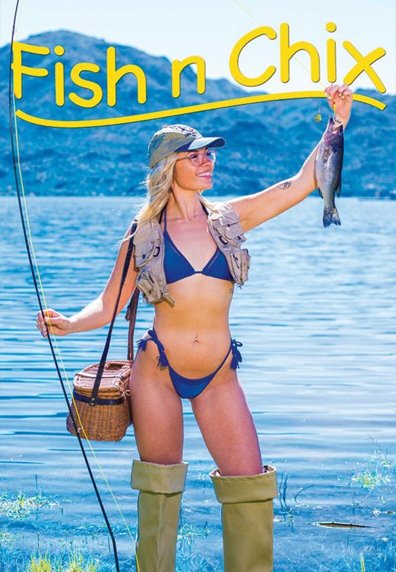 Racks 2021 Fish N Chix Fishing Wall Calendar | Etsy