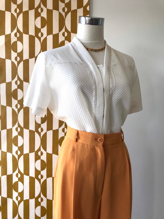 vintage sheer blouse