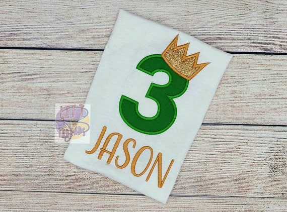 Boy's Birthday Shirt Personalized Birthday Shirt for Boy | Etsy