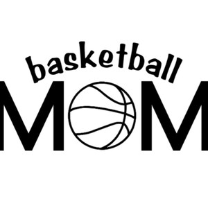 Basketball Mom Car Decal