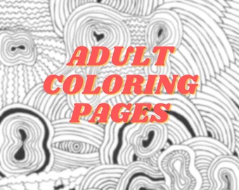 Abstract Art Coloring Book