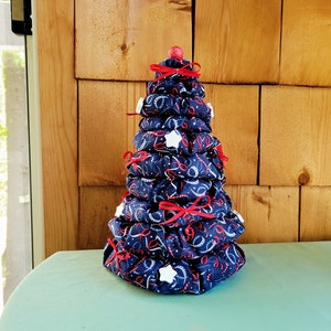 Blue Patriotic Tree