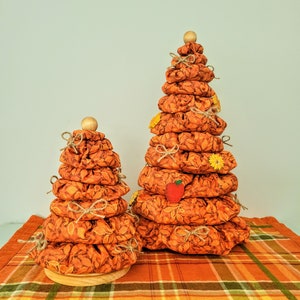 Fall Celebration Tree, Fall Centerpiece, Fall Fabric Tree
