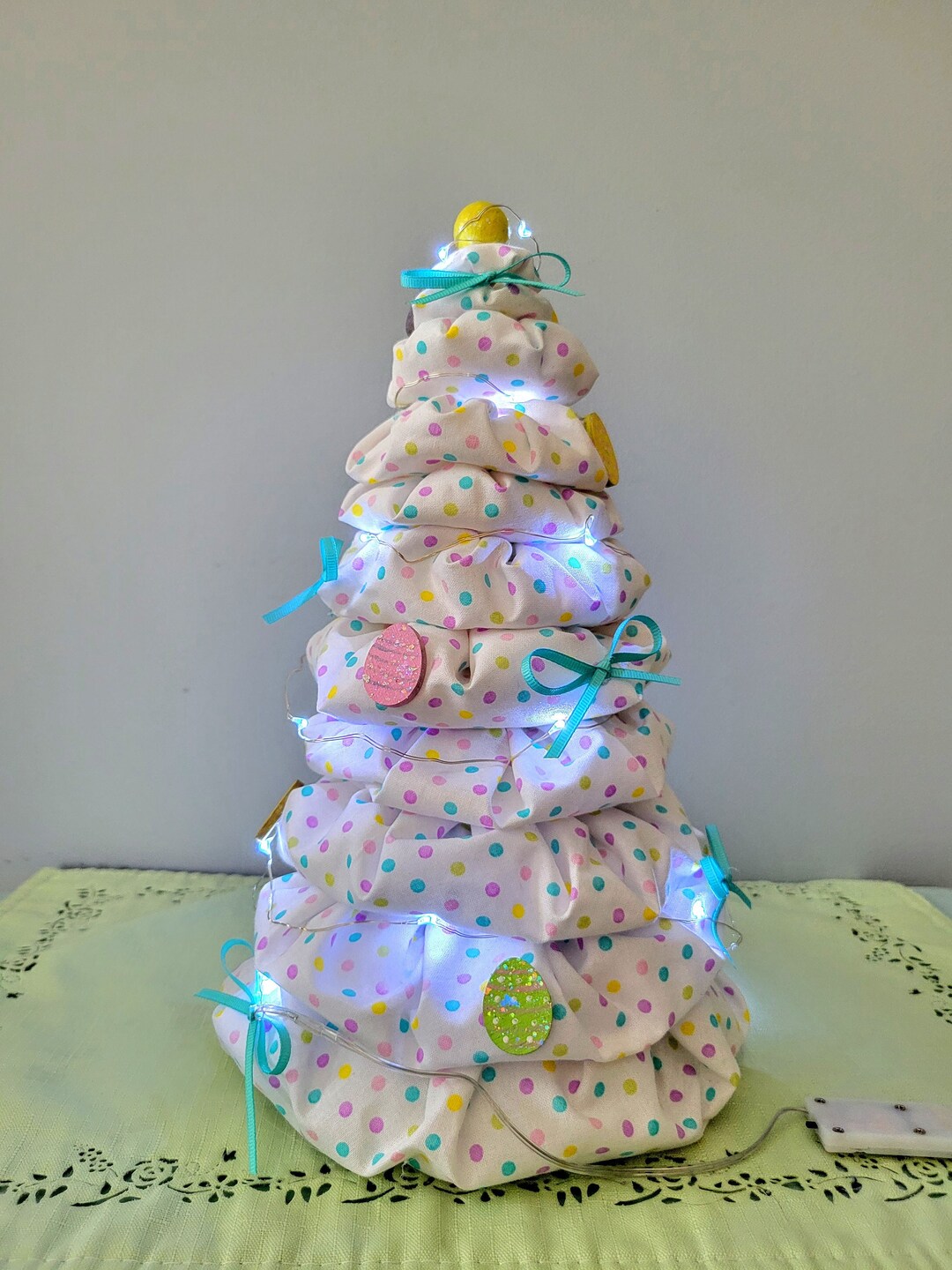 Lighted Easter Centerpiece, Lighted Easter Tree, Easter Centerpiece