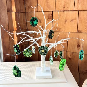 St. Patrick's Day Ornaments Set of 6 or 12, 2-inch Fabric Ornaments