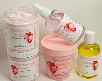 Strawberry Cream  Vanilla & Orange Zest