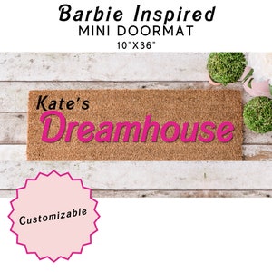 Barbie doormat deals