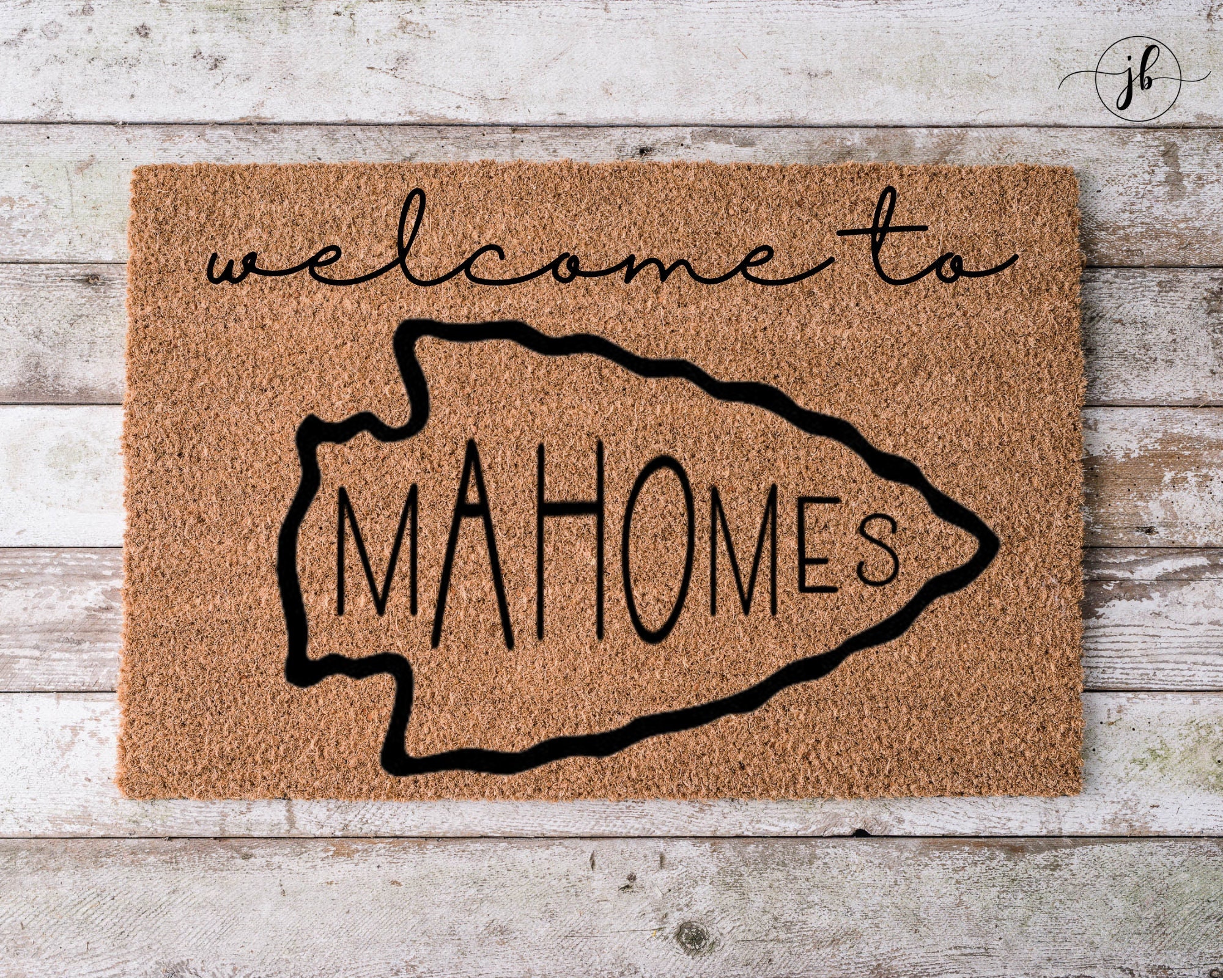 Welcome to Mahomes Doormat | Kansas City Doormat |  Chiefs Doormat| C…