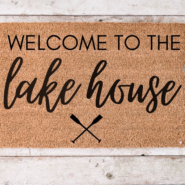 Lake House Doormat Etsy
