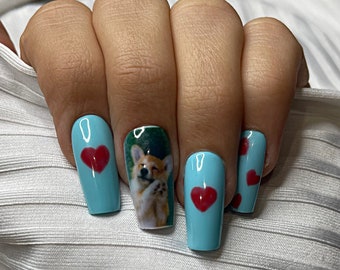 Nail Printer nails/ custom picture nails