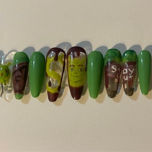 Shrek nails