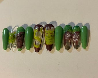 Shrek nails