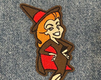 Bewitched iron or sew on patch