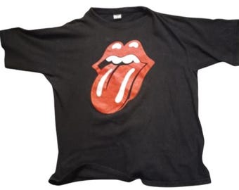 Vintage rolling stones tshirt/1994/concert tshirt/rare/excellent condition/voodoo lounge tour/93/94/free shipping prepaid tariff