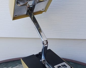 Vintage cosmo alarm clock lamp space age style lamp 1980s et style lamp unique rare/free shipping prepaid tariff