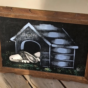 Snoopy Velvet Painting - Etsy
