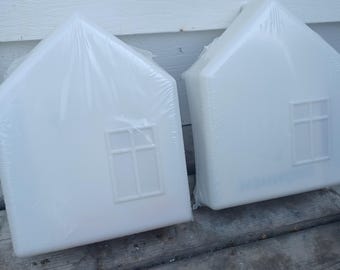 RARE Vintage Dromhem ikea plastic wall art lights new old stock seaked packages cottage decor kids room ect  free shipping prepaid tariff