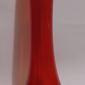 Le smith glass vase/amberina/red/yellow/21&quot; vase/excellent condition/midcentury modern vase/free shipping