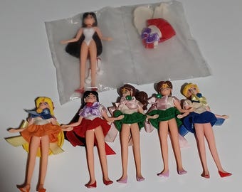 Lot de poupées Sailor Moon/petites poupées/une dans son emballage des années 1990/livraison gratuite tarif prépayé
