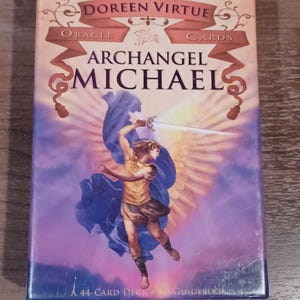 Cartes oracle vintage doreenvertue archange michael édition originale nouveau stock ancien dans un emballage scellé jeu de 44 cartes livraison gratuite
