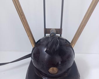 Tv vintage, oreilles de lapin extensibles en bakélite, décor rétro des années 1960, bon état y tarif prépayé