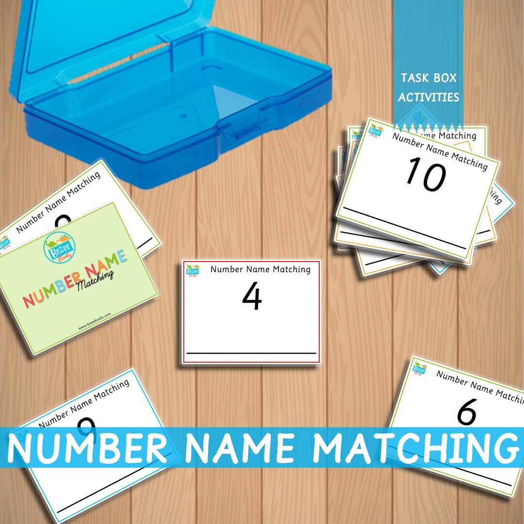 Number Writing Task Cards: Montessori Math Activity (PDF) - Etsy