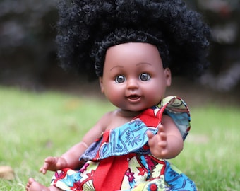 African American Doll | Black Doll | Black American Girl Doll | Toy Doll