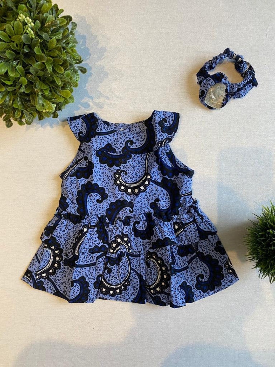 Ankara Dress Ankara Baby Dress African Baby Clothes African Baby Dress