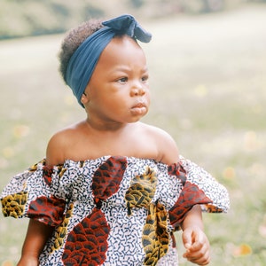 Off the shoulder Ankara Shirt | Baby African Clothing | Ankara Children Shirt | Ankara Dress | African Clothes for kids | African Baby Dress