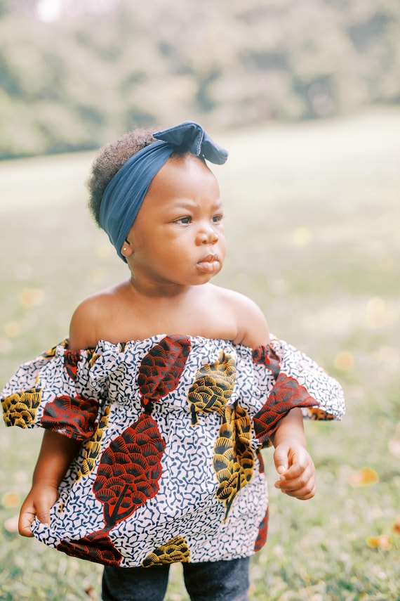 Off shoulder baby frock hot sale