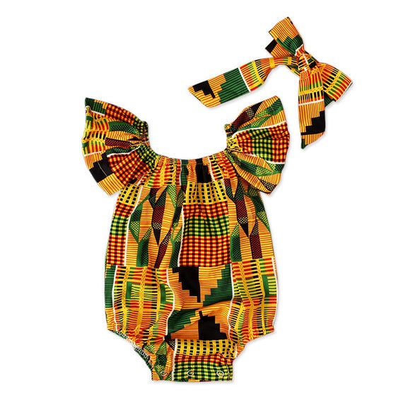 Baby African Clothing Kente Dress Kente Onesie Ankara Dress African Baby Clothes African Baby Dress Baby African Clothes Etsy Canada