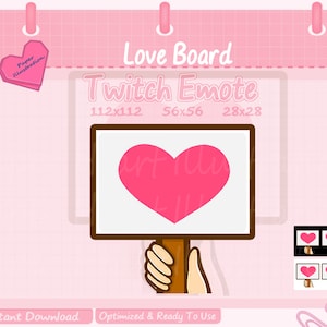 Love Board for Twitch and Discord