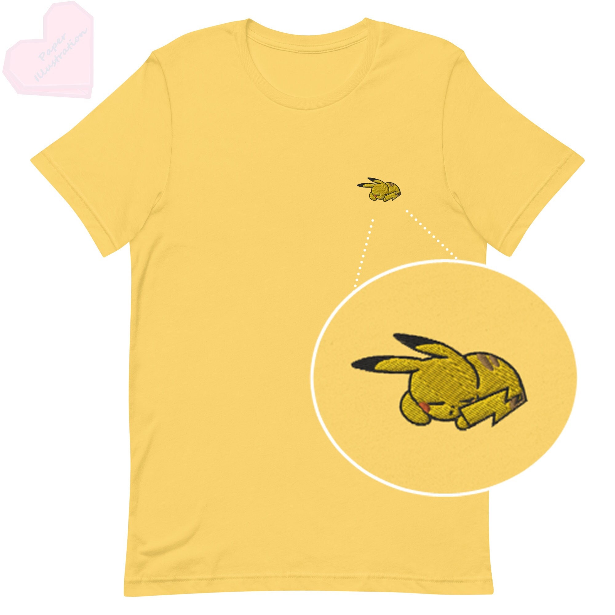 Pokemon Maglia a maniche lunghe da ragazza Pikachu Pummeluff, bianco, 6 anni