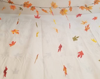 Hanging Autumn Leaves | Fall Ceiling Decor | Autumn Leaves Decor | Falling Leaves | Eclectic Decor | Thanksgiving Decoration | Ceiling Art