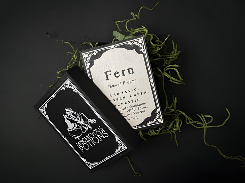 Fern⎮unisex Vegan Natural Perfume⎮aromatic Fougere Green⎮agrestic ...