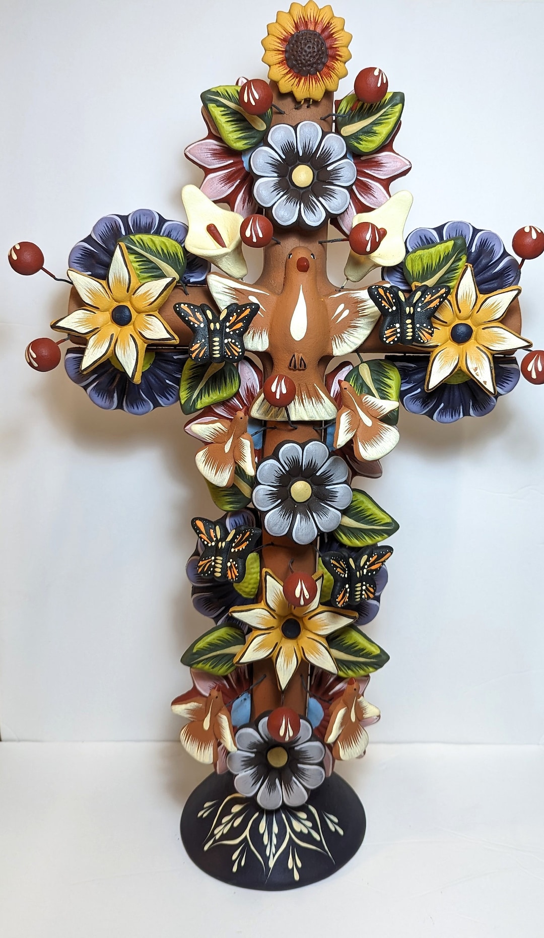 Dia De Los Muertos Tree of Life, Arbol De La Vida Candelabra, 24 Tall