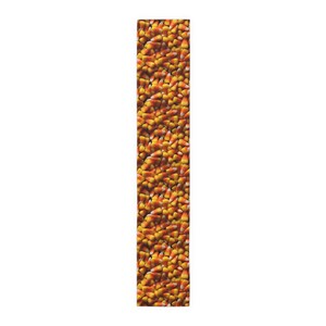 Tafelloper met snoepmaïspatroon — Halloween herfstdecoratie afbeelding 6