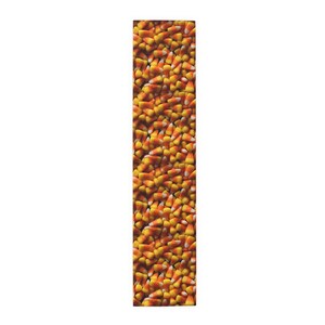 Tafelloper met snoepmaïspatroon — Halloween herfstdecoratie afbeelding 2