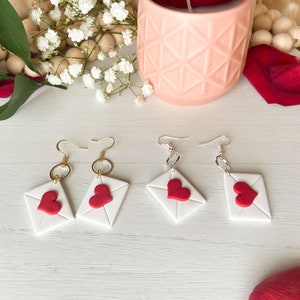 Valentine's Day Clay Earrings