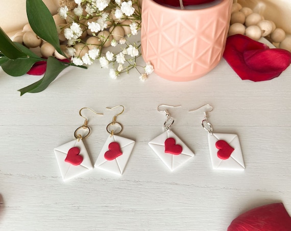 Love Valentines Earrings - Shimmer Me