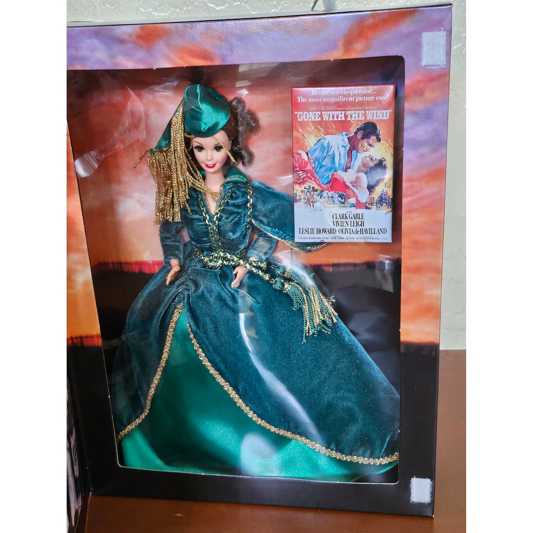 Scarlett O'hara Barbie: Gone With the Wind, Green Drapes Dress (1994)