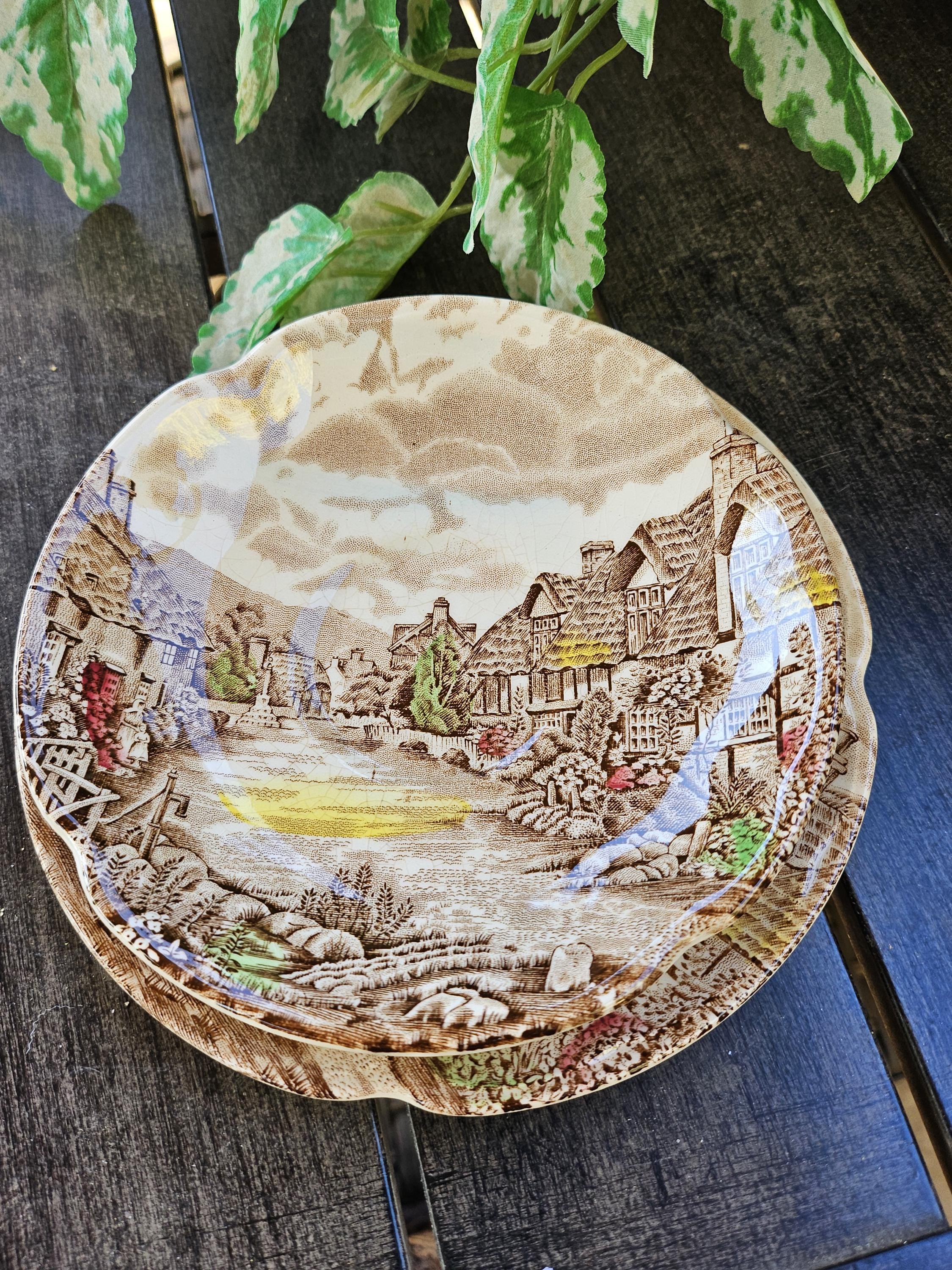 Johnson Brothers Olde English Countryside Tea Cup and Saucer Trio