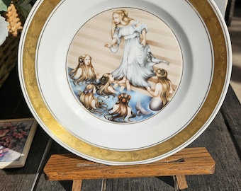 Hans Christian Andersen "The Little Mermaid" Fairytale Plate, Royal Copenhagen, 1975