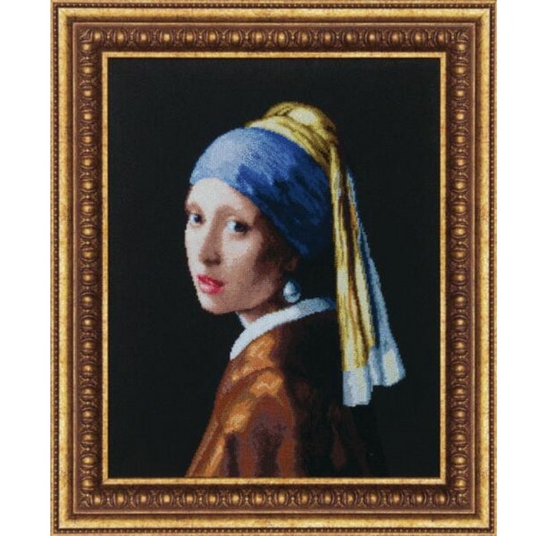Cross-stitch kit Charivna Mit  By Y.Vermeev “Girl with a Pearl Earring”